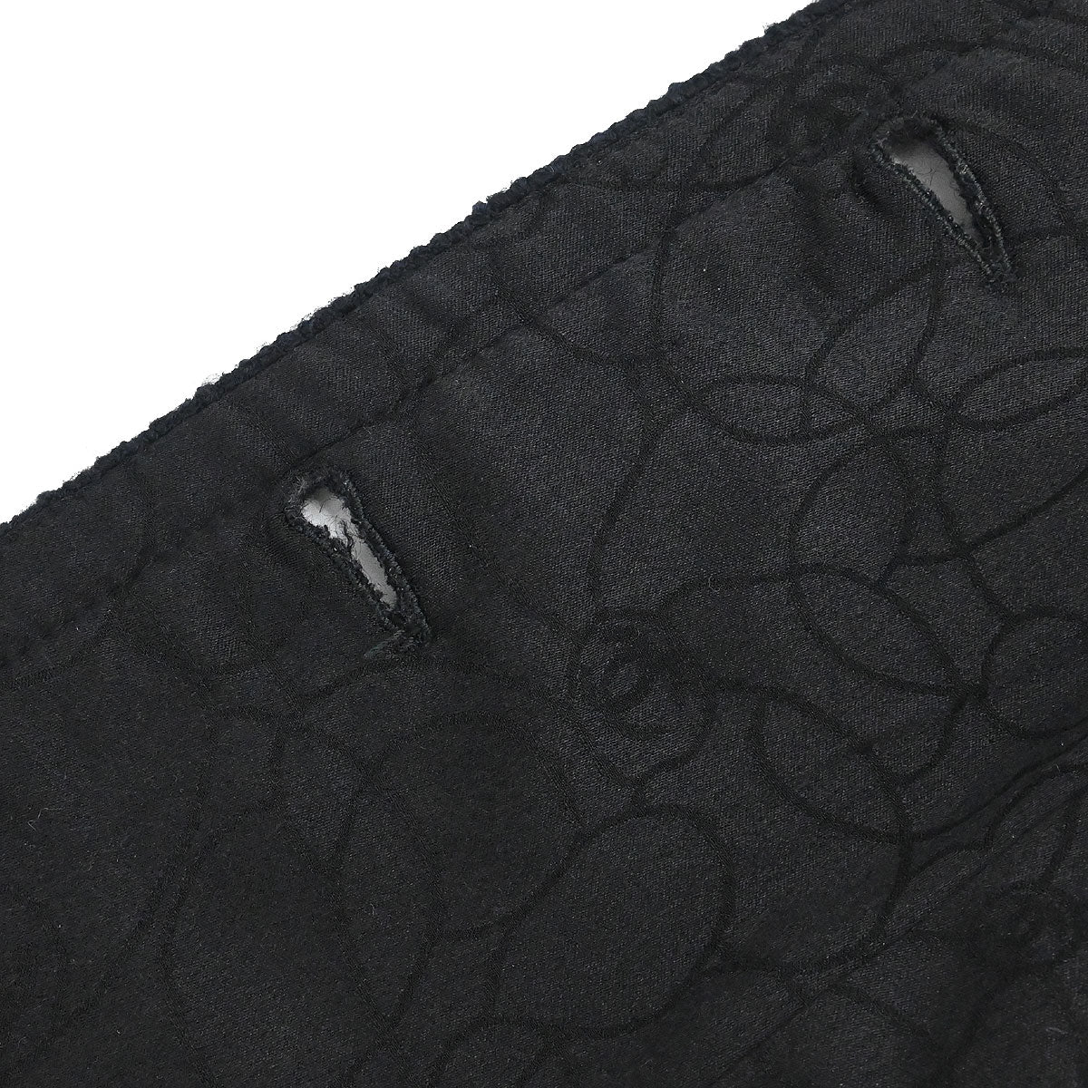 Chanel 2002 Cruise Asymmetric Neckline Tweed Jacket #40