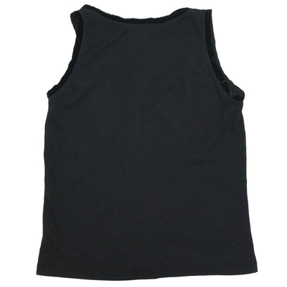 Christian Dior 2005 Sleeveless Tank Top Rose Black #44