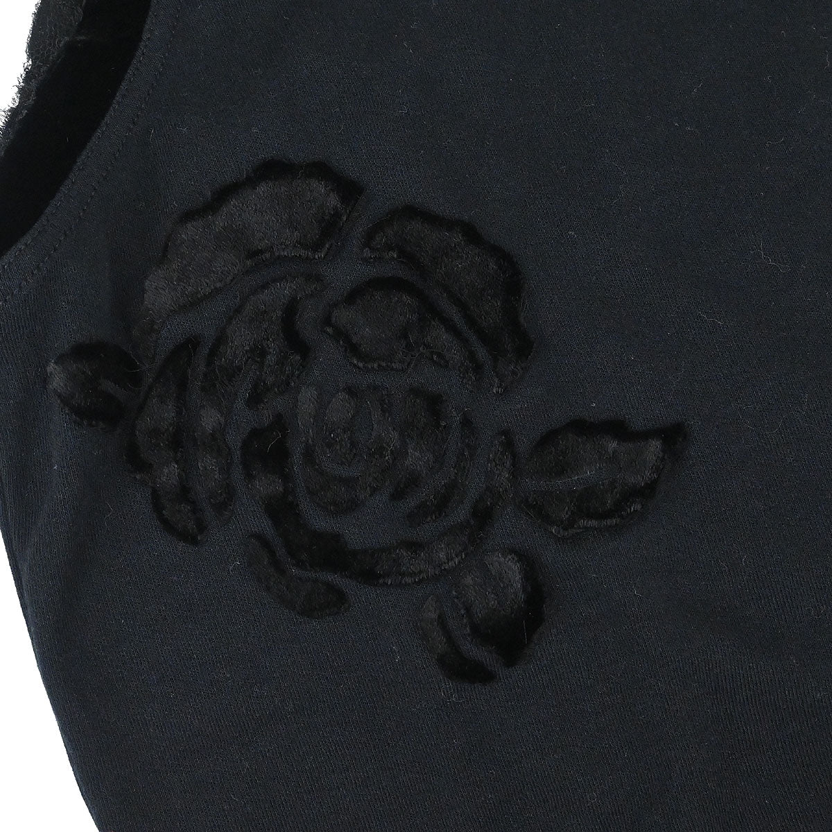 Christian Dior 2005 Sleeveless Tank Top Rose Black #44