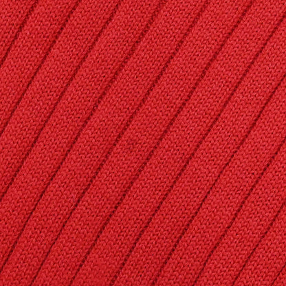 Christian Dior Sleeveless Knit Vest Top Red Gray #M