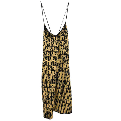 Fendi Zucca Camisole Dress Brown #40