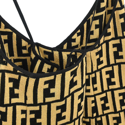 Fendi Zucca Camisole Dress Brown #40