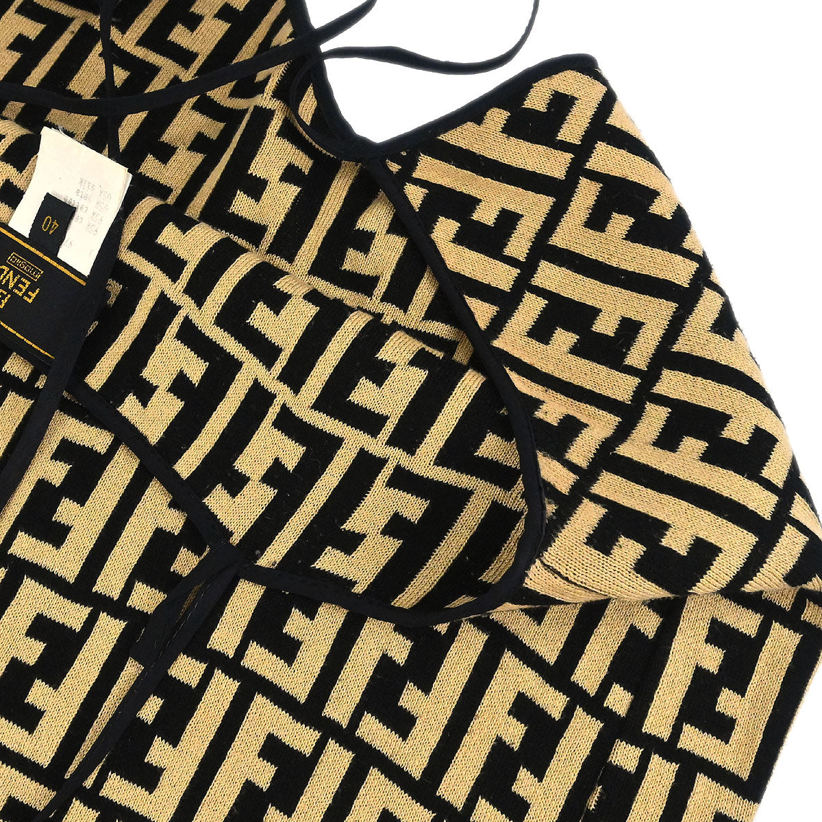Fendi Zucca Camisole Dress Brown #40