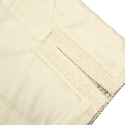 Chanel 2017 Tweed Skirt Ivory #38