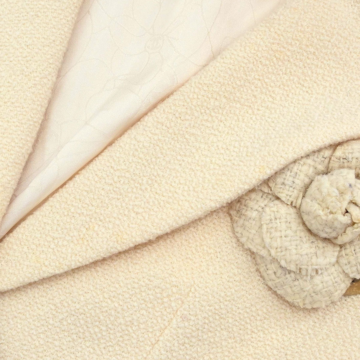 Chanel 2003 Single Breasted Jacket Ivory #38
