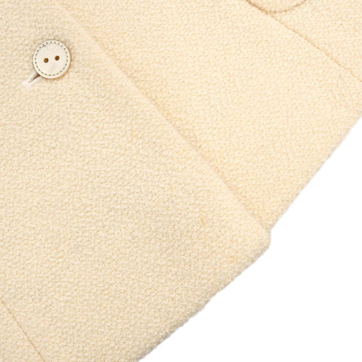 Chanel 2003 Single Breasted Jacket Ivory #38