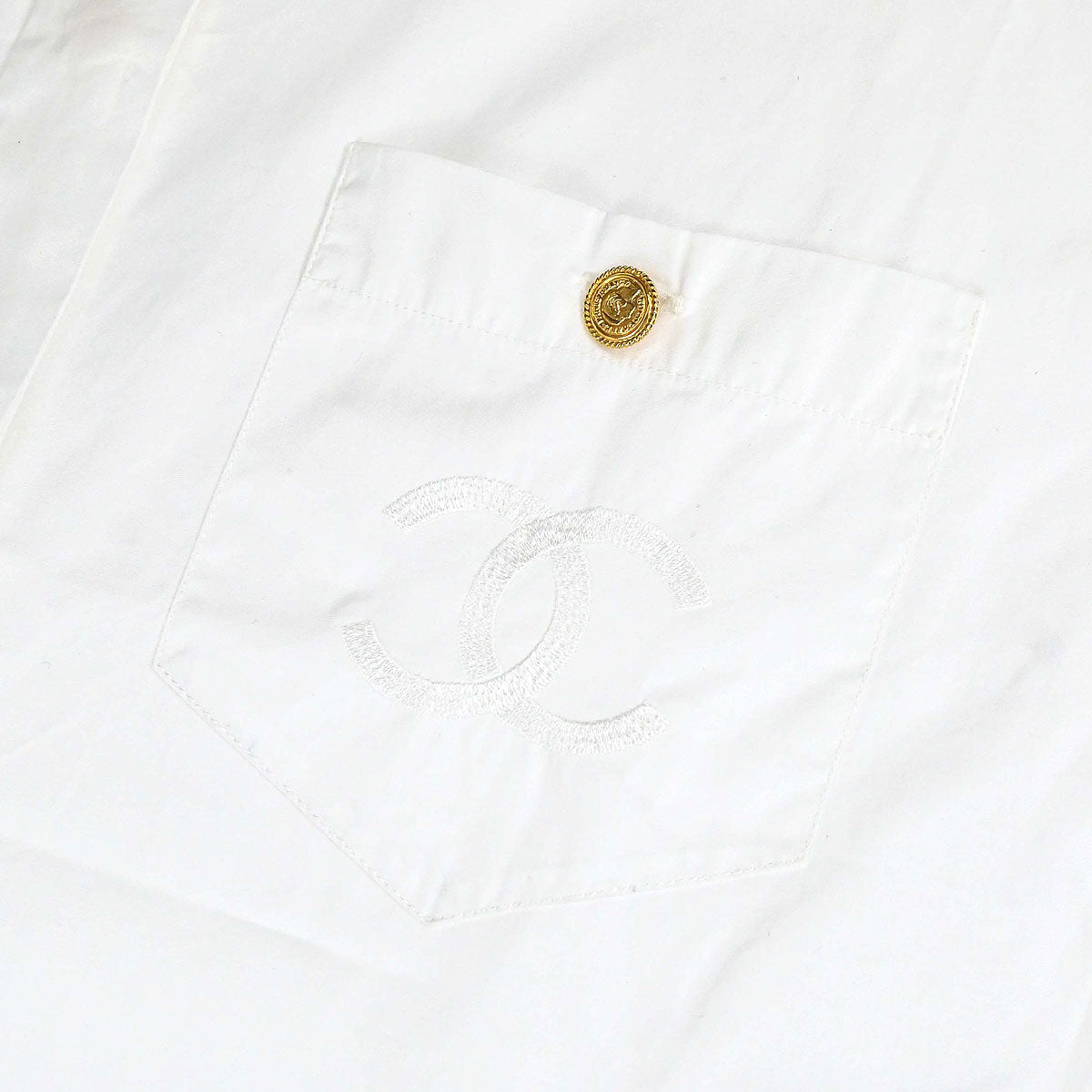 Chanel Blouse Shirt White