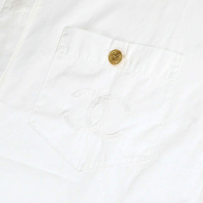 Chanel Blouse Shirt White