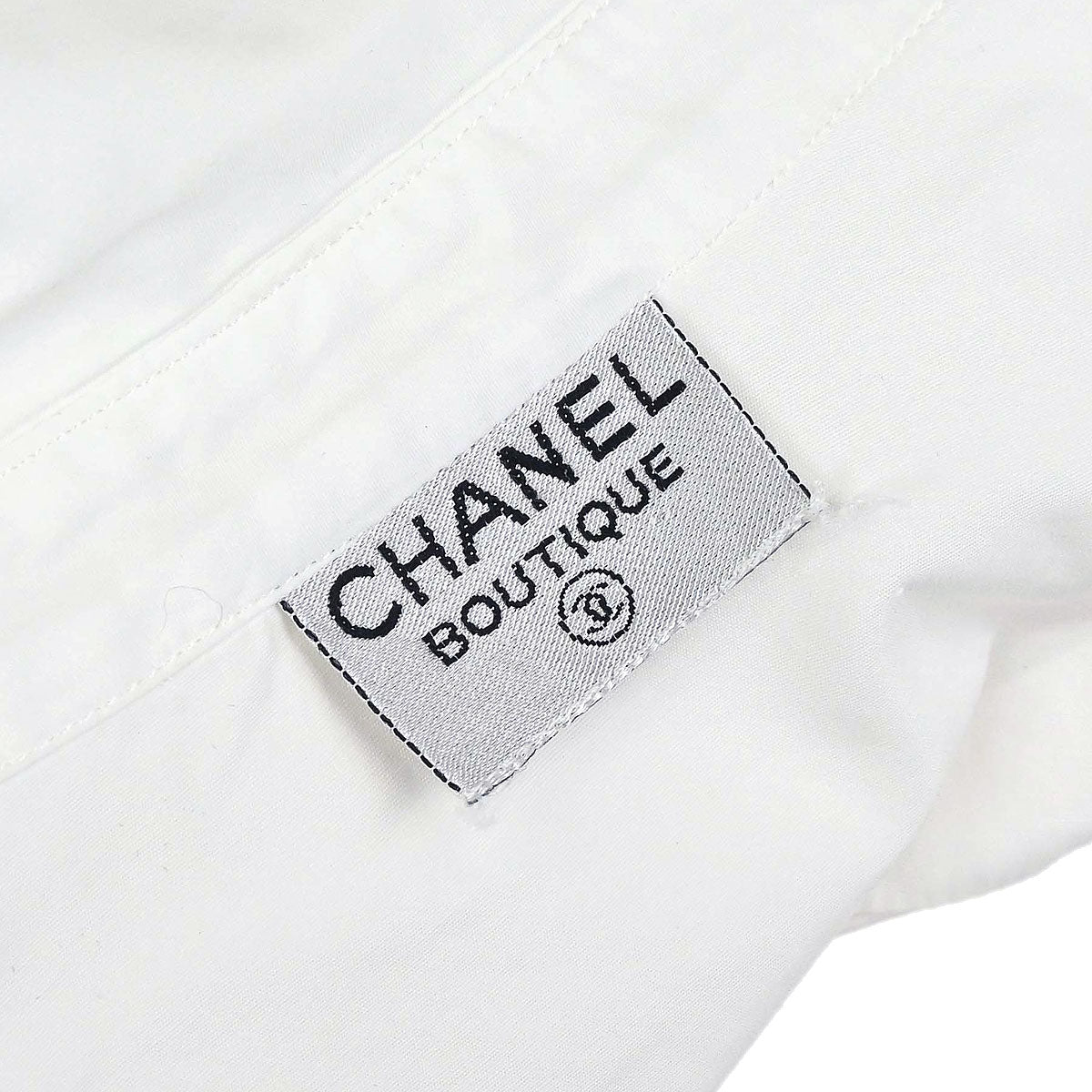 Chanel Blouse Shirt White