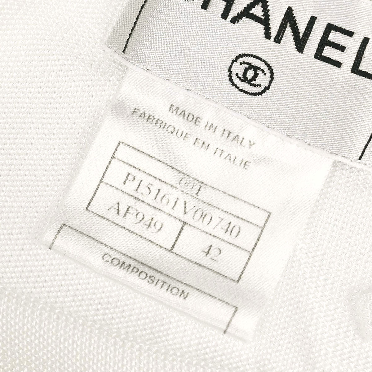 Chanel 2000 Camisole White #42