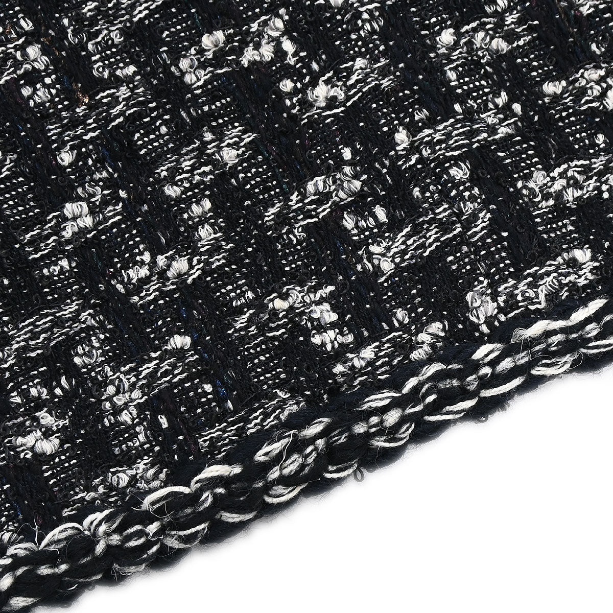 Chanel 2013-2014 Jacket Tweed Black #38