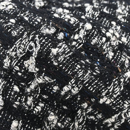 Chanel 2013-2014 Jacket Tweed Black #38