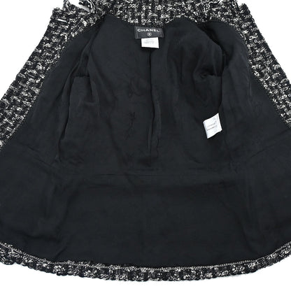 Chanel 2013-2014 Jacket Tweed Black #38