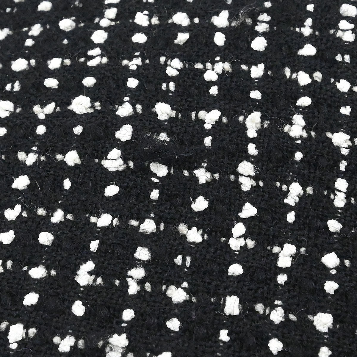 Chanel 1996 Setup Suit Jacket Skirt Tweed Black #38