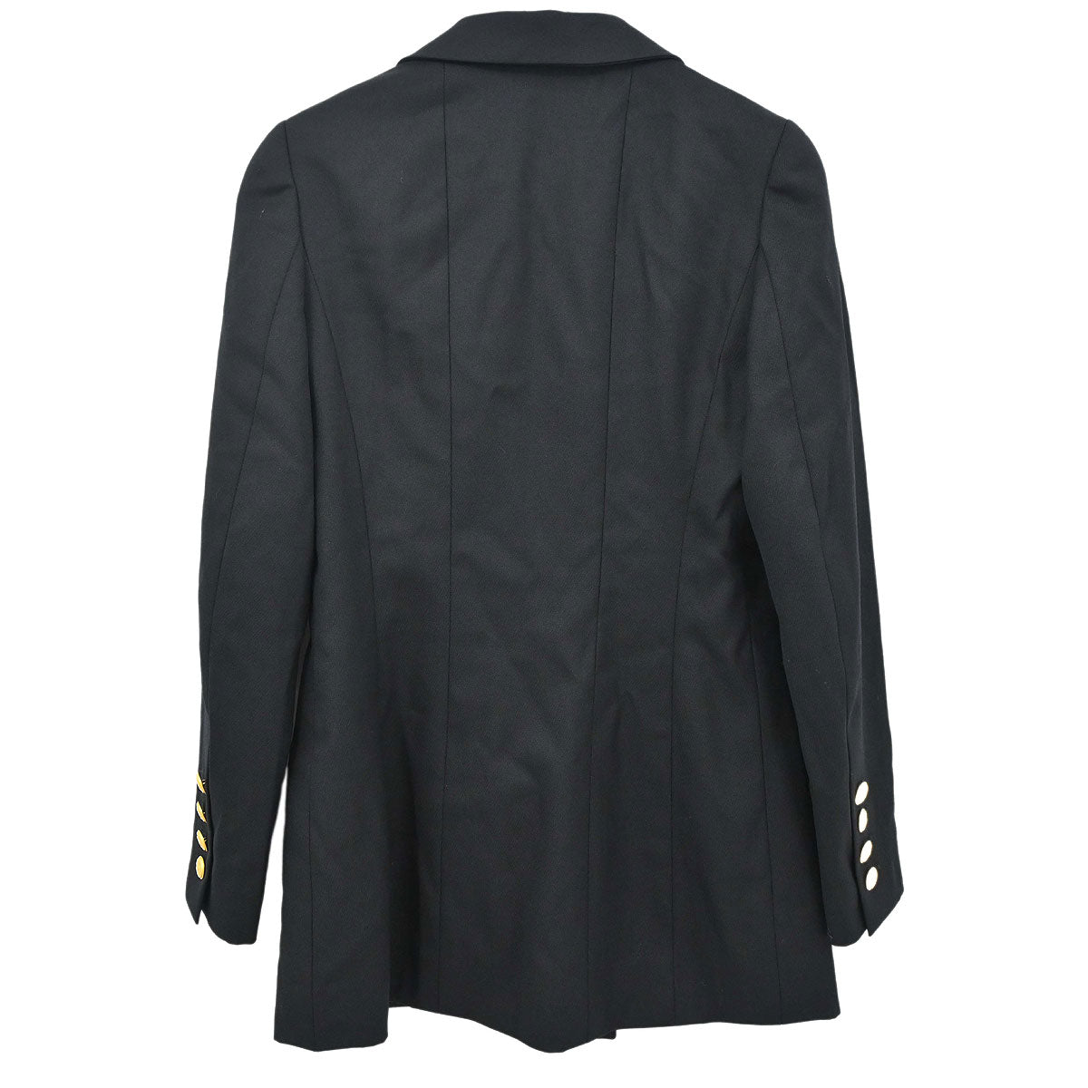 Chanel 1996 Double Breasted Jacket Black #38