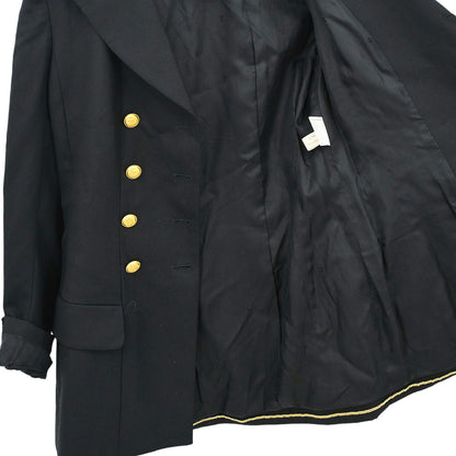Chanel 1996 Double Breasted Jacket Black #38