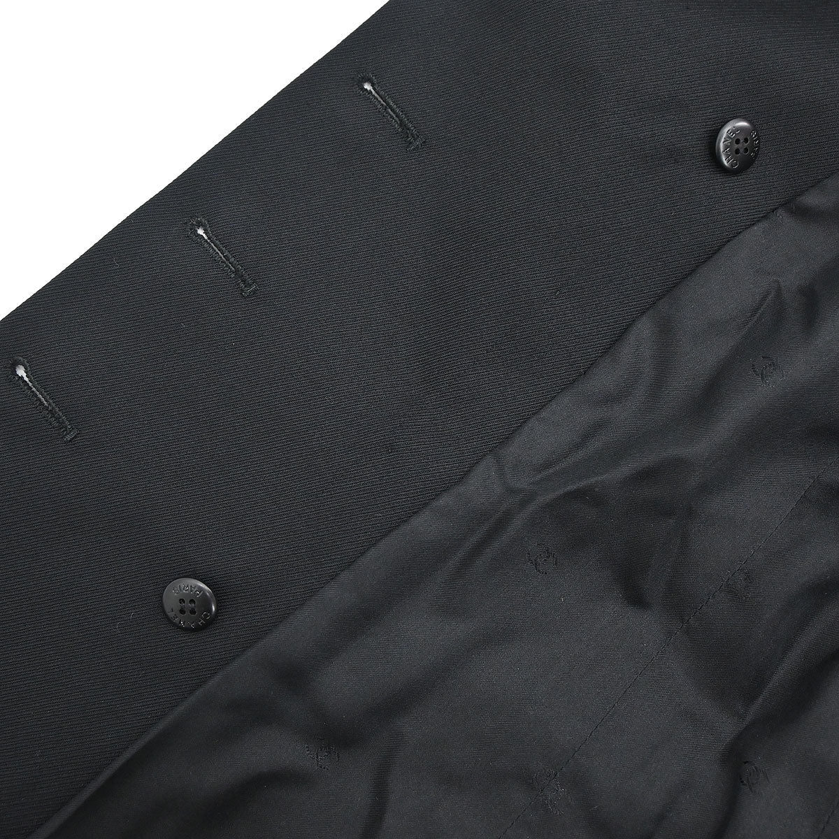 Chanel 1996 Double Breasted Jacket Black #38