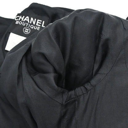 Chanel 1996 Double Breasted Jacket Black #38