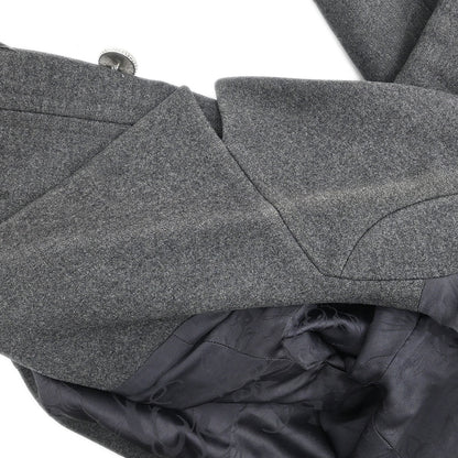 Chanel 2017 Double Breasted Jacket Gray #38