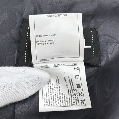Chanel 2017 Double Breasted Jacket Gray #38