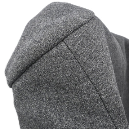 Chanel 2017 Double Breasted Jacket Gray #38