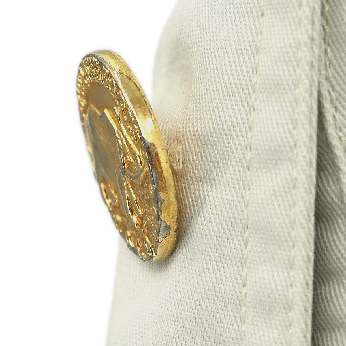 Chanel Trench Coat Beige #34