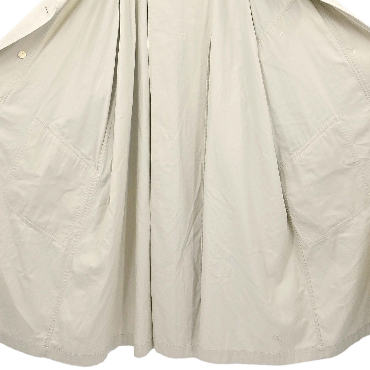 Chanel Trench Coat Beige #34