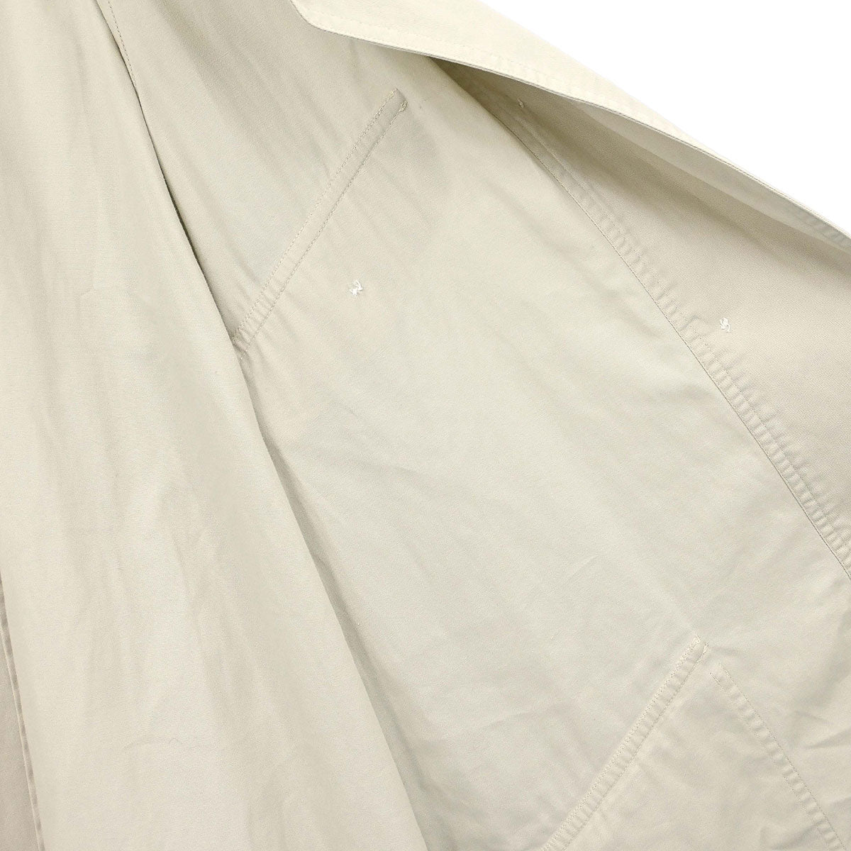 Chanel Trench Coat Beige #34