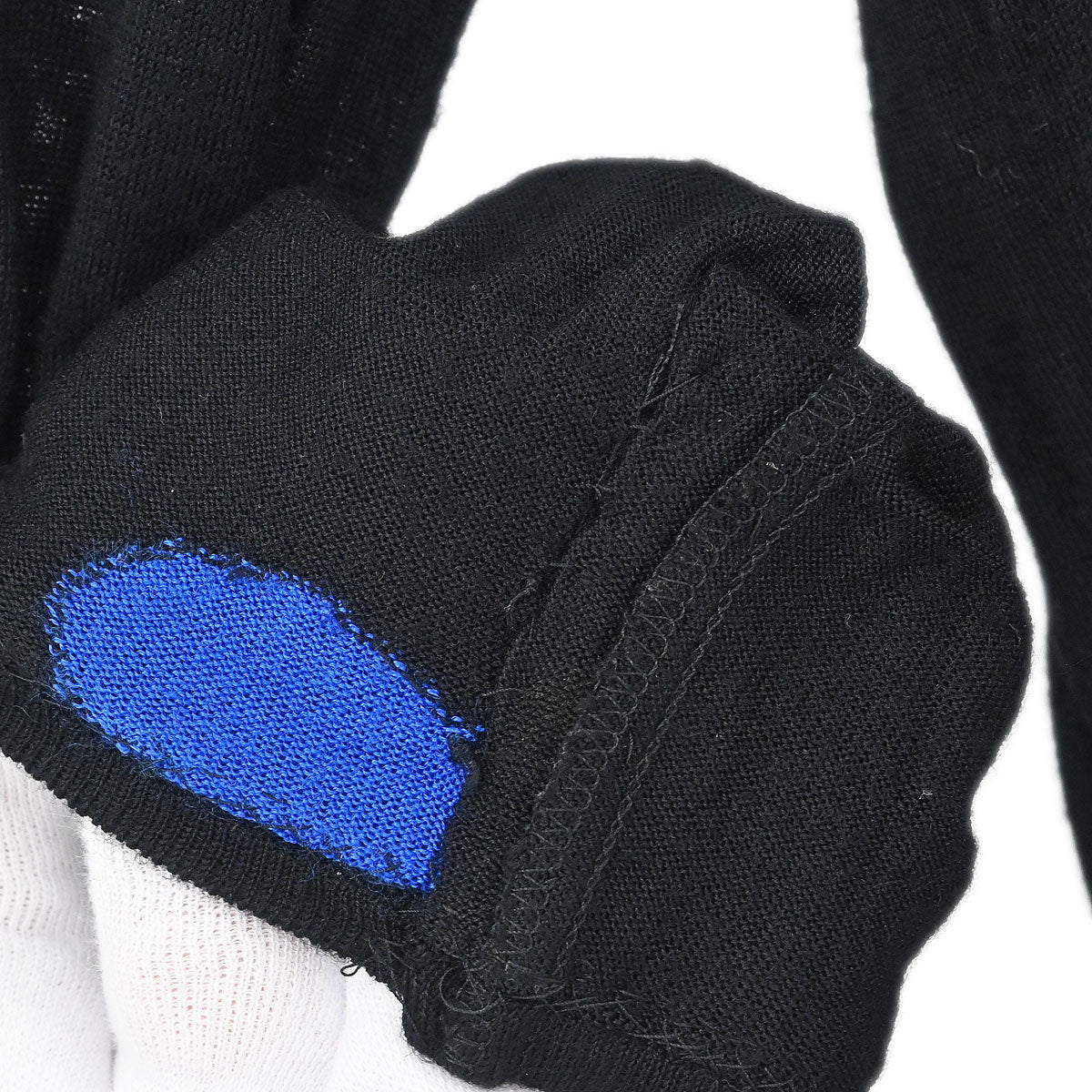 Chanel 2000 Long Sleeve Sweater Top Black #46
