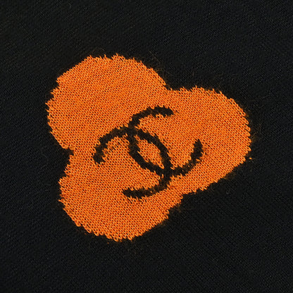 Chanel 2000 Long Sleeve Sweater Top Black #46