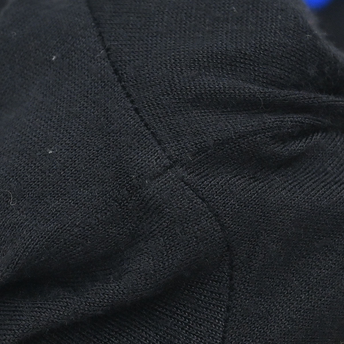 Chanel 2000 Long Sleeve Sweater Top Black #46