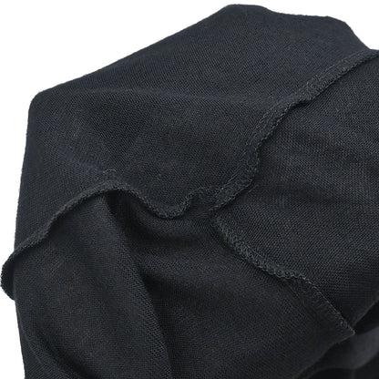 Chanel 2000 Long Sleeve Sweater Top Black #46