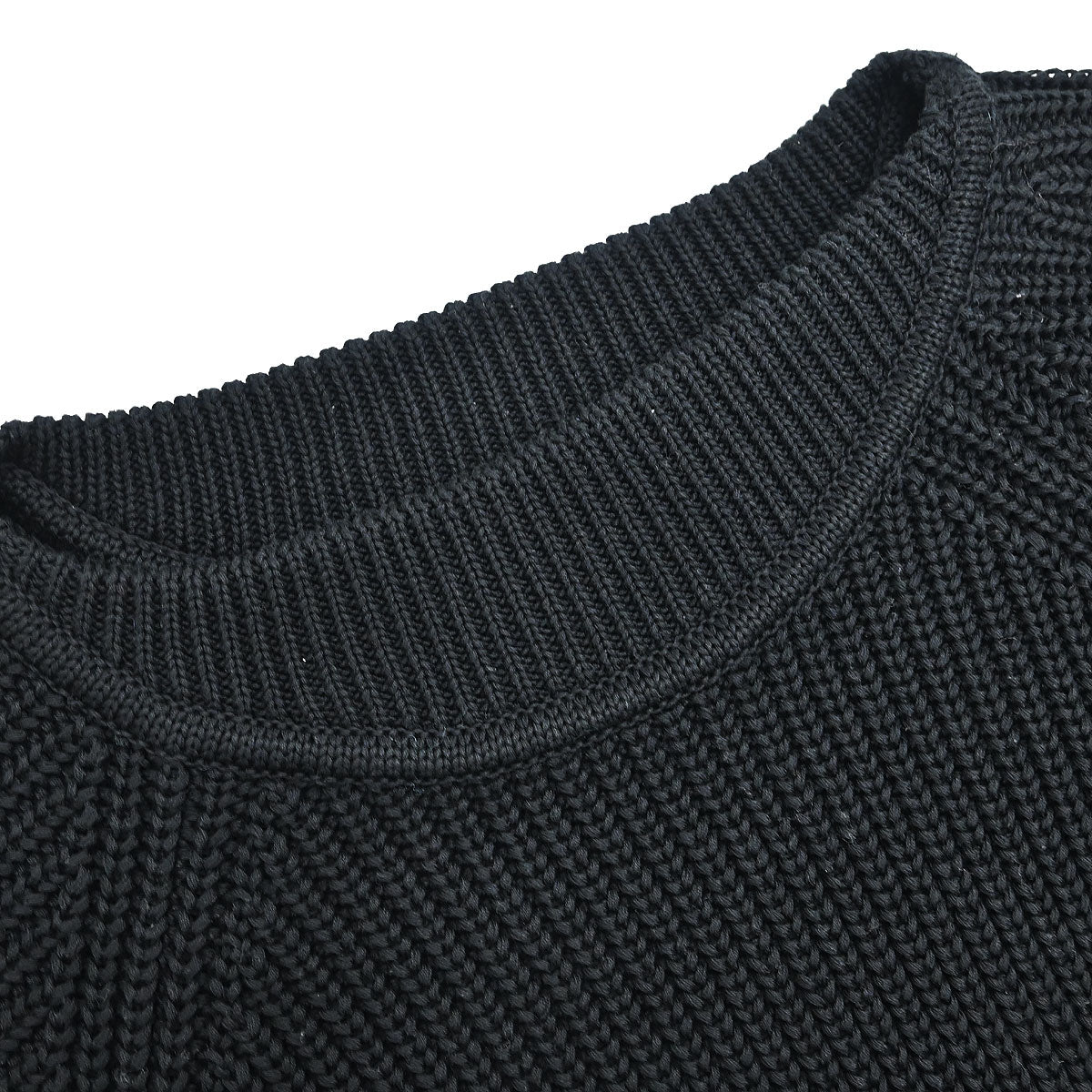 Chanel 1996 Sweater Knit Top Black #38