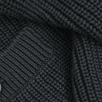 Chanel 1996 Sweater Knit Top Black #38