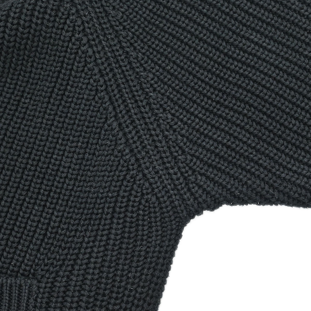 Chanel 1996 Sweater Knit Top Black #38