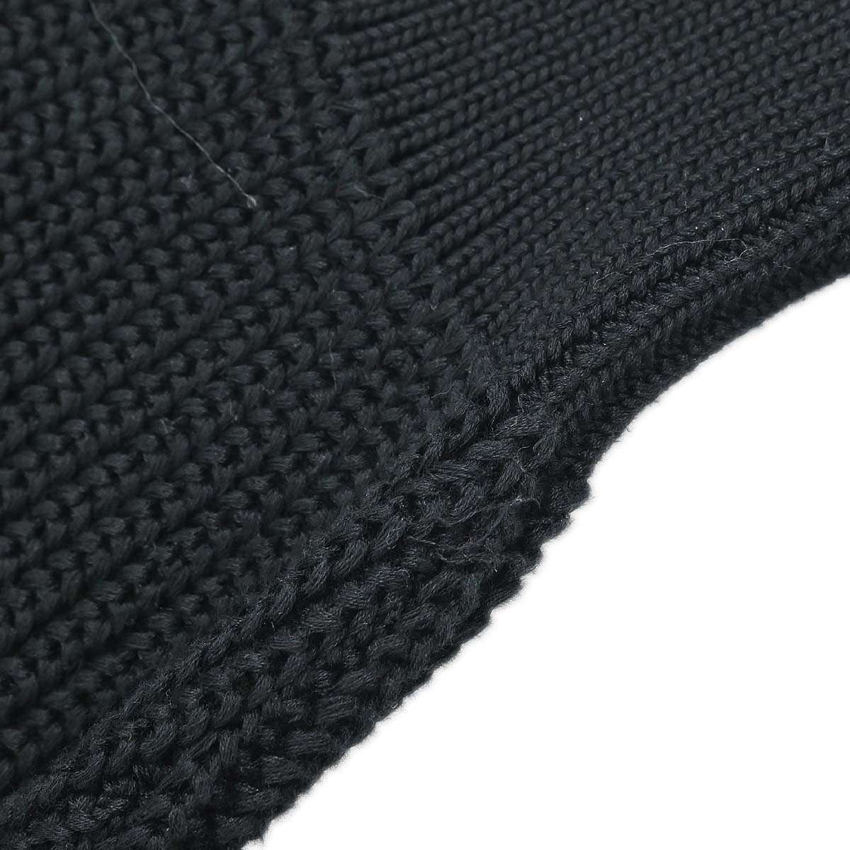Chanel 1996 Sweater Knit Top Black #38