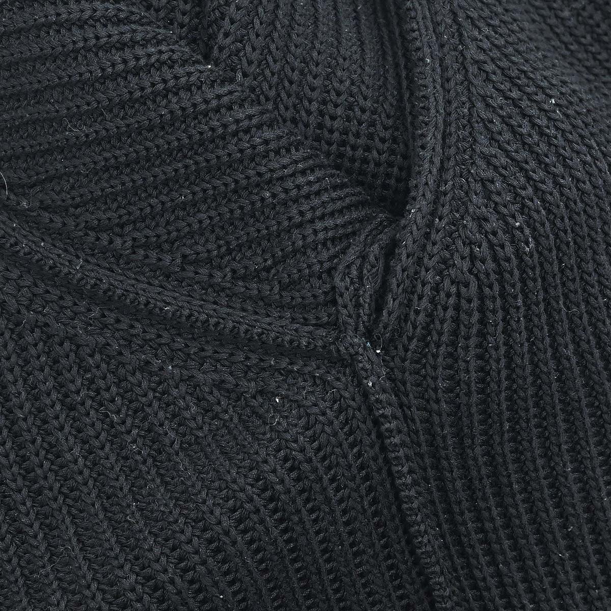 Chanel 1996 Sweater Knit Top Black #38