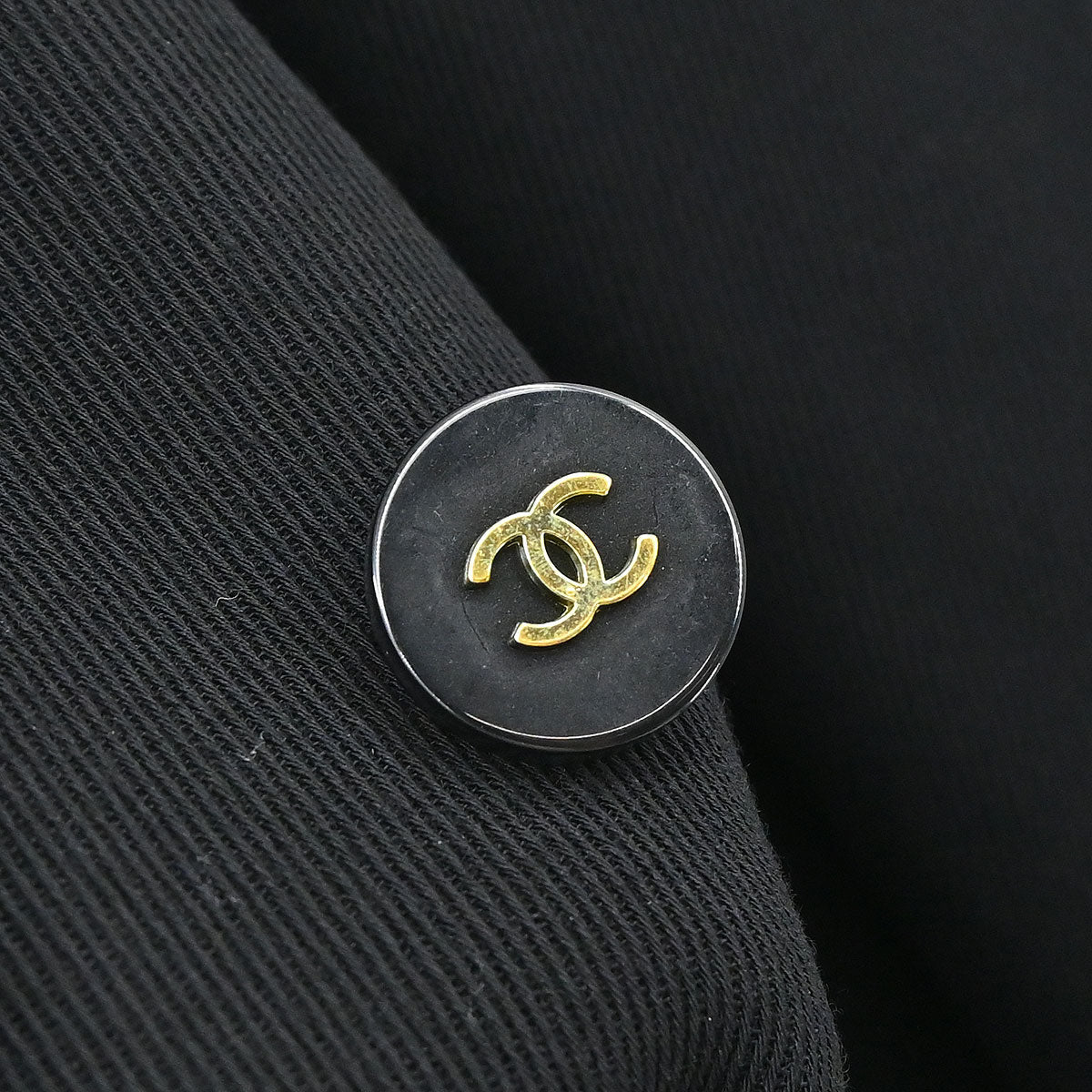 Chanel 1994 Double Breasted Jacket Black 94A #40
