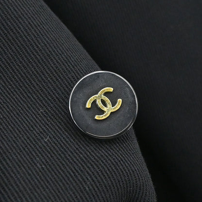 Chanel 1994 Double Breasted Jacket Black 94A #40