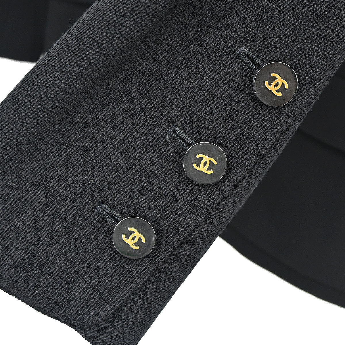 Chanel 1994 Double Breasted Jacket Black 94A #40