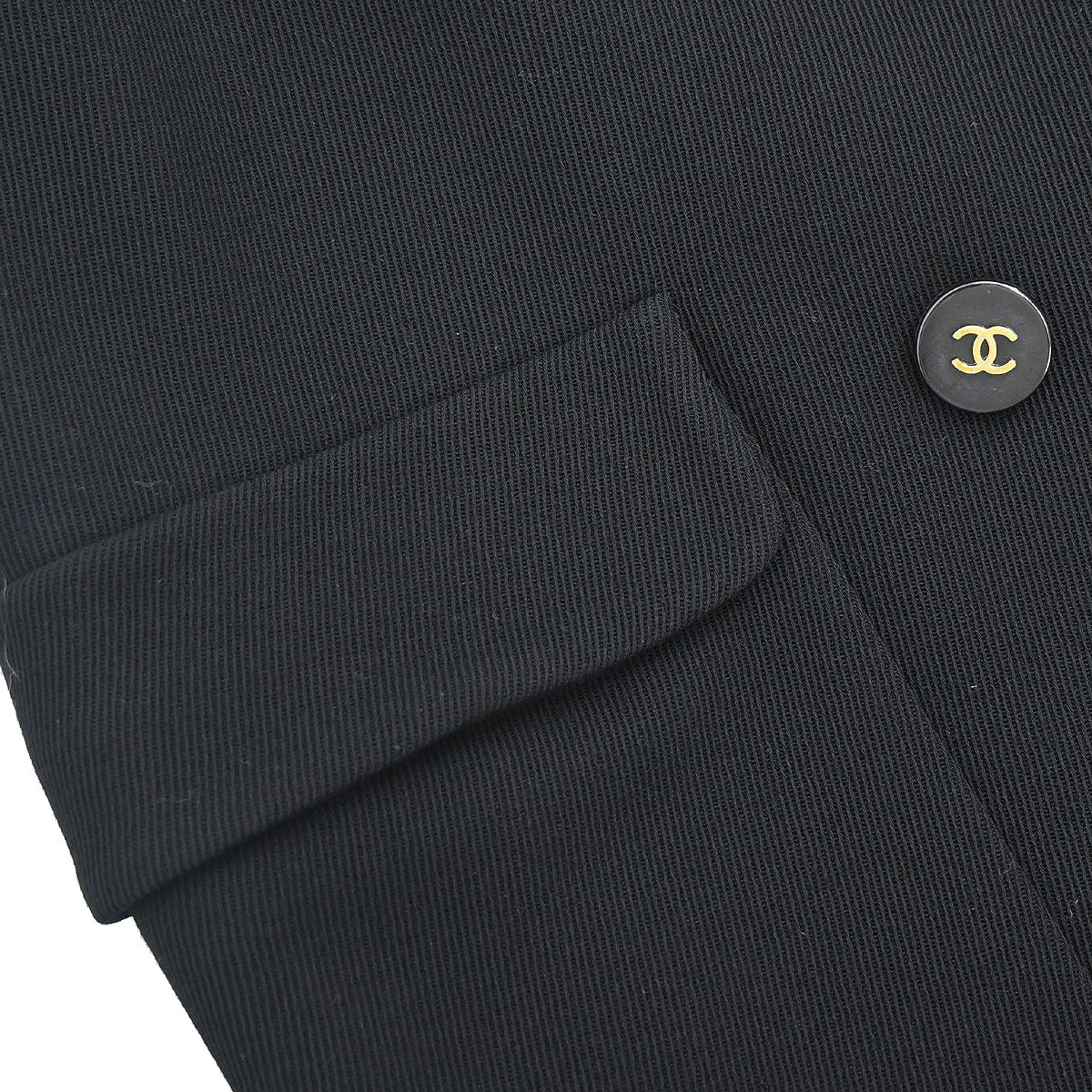 Chanel 1994 Double Breasted Jacket Black 94A #40