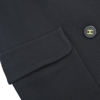 Chanel 1994 Double Breasted Jacket Black 94A #40