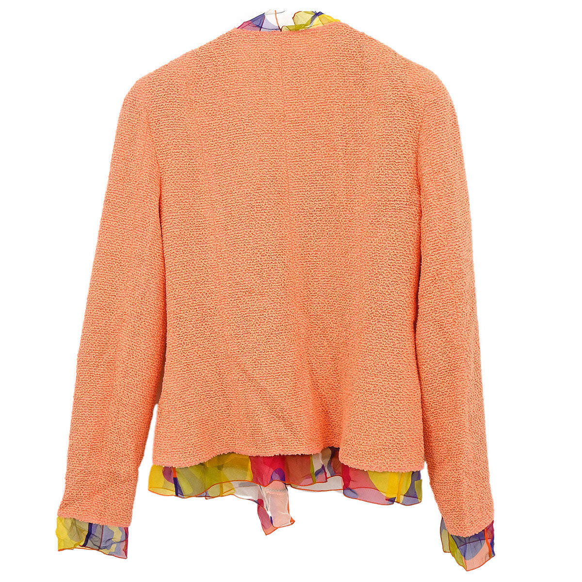 Chanel 2000 Double Breasted Jacket Orange #38