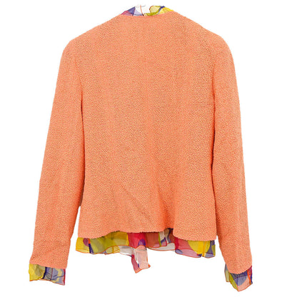 Chanel 2000 Double Breasted Jacket Orange #38