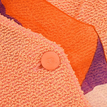 Chanel 2000 Double Breasted Jacket Orange #38