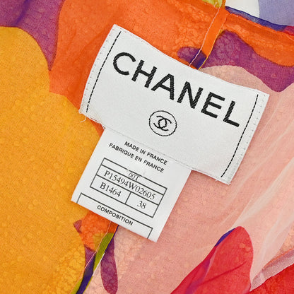 Chanel 2000 Double Breasted Jacket Orange #38