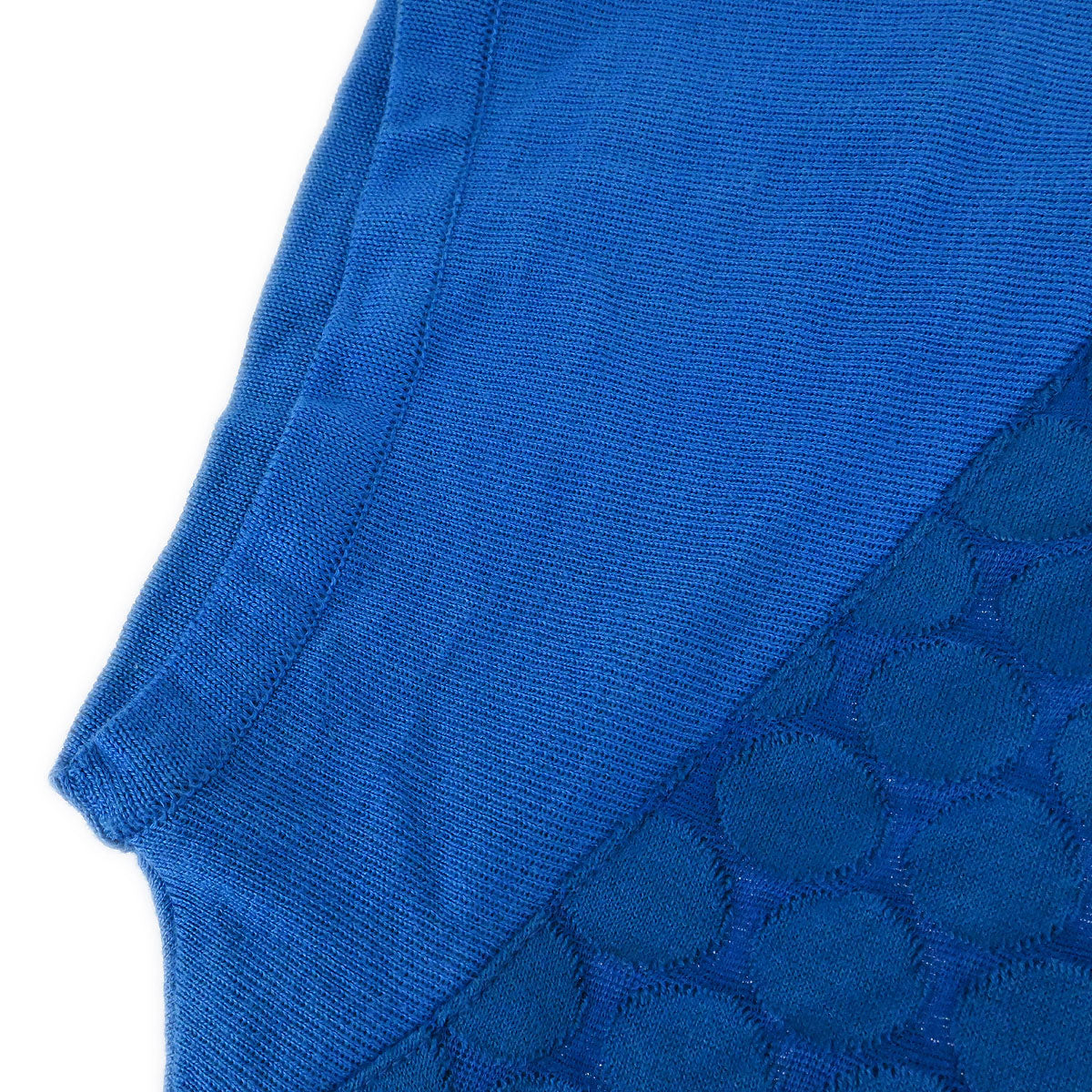 Christian Dior Short Sleeve Polo Shirt Top Blue #L