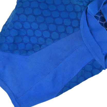 Christian Dior Short Sleeve Polo Shirt Top Blue #L
