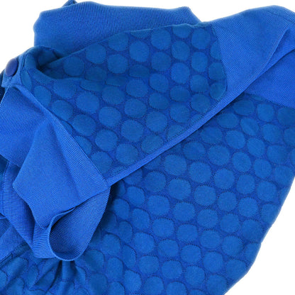 Christian Dior Short Sleeve Polo Shirt Top Blue #L