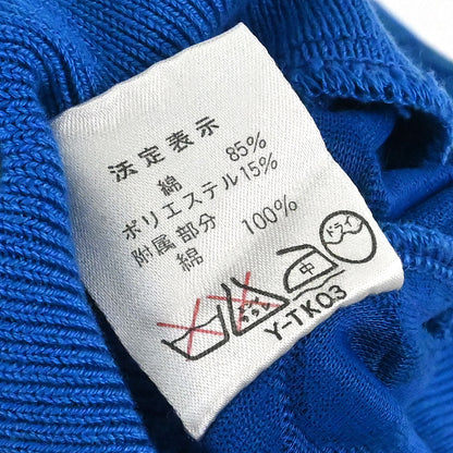 Christian Dior Short Sleeve Polo Shirt Top Blue #L
